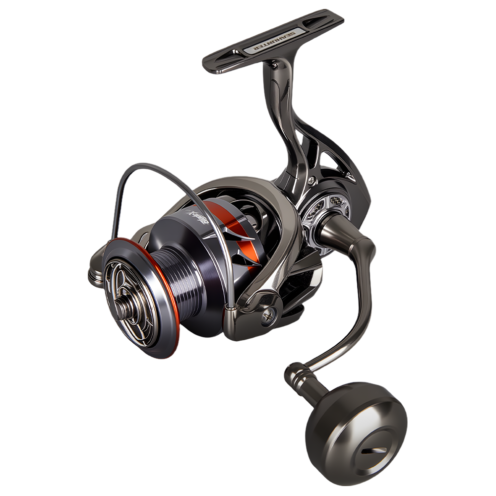 SeaHunter Blade X Metal Spinning Reel Power Handle 10KG Drag Saltwater Durable 1PC