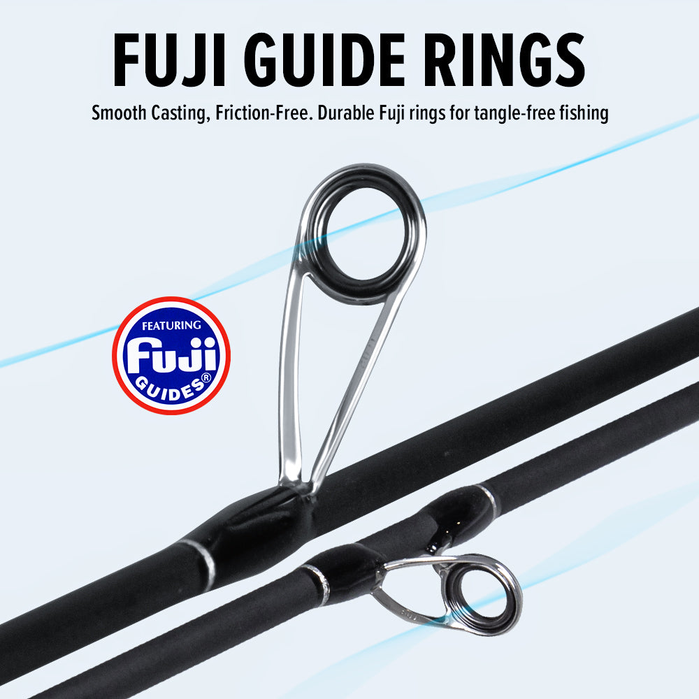 SeaHunter Blue Shark BFS Rod FUJI Guides 80g Ultralight Carbon Fiber UL 1PC