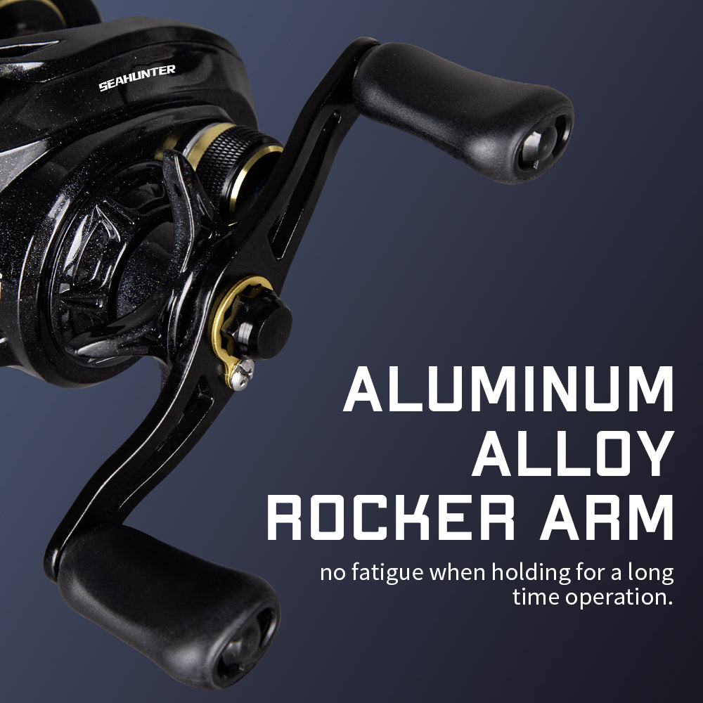 SeaHunter Blue Shark BC Reel 150g Ultralight Drag Clicker 7.2:1 High Speed 1PC