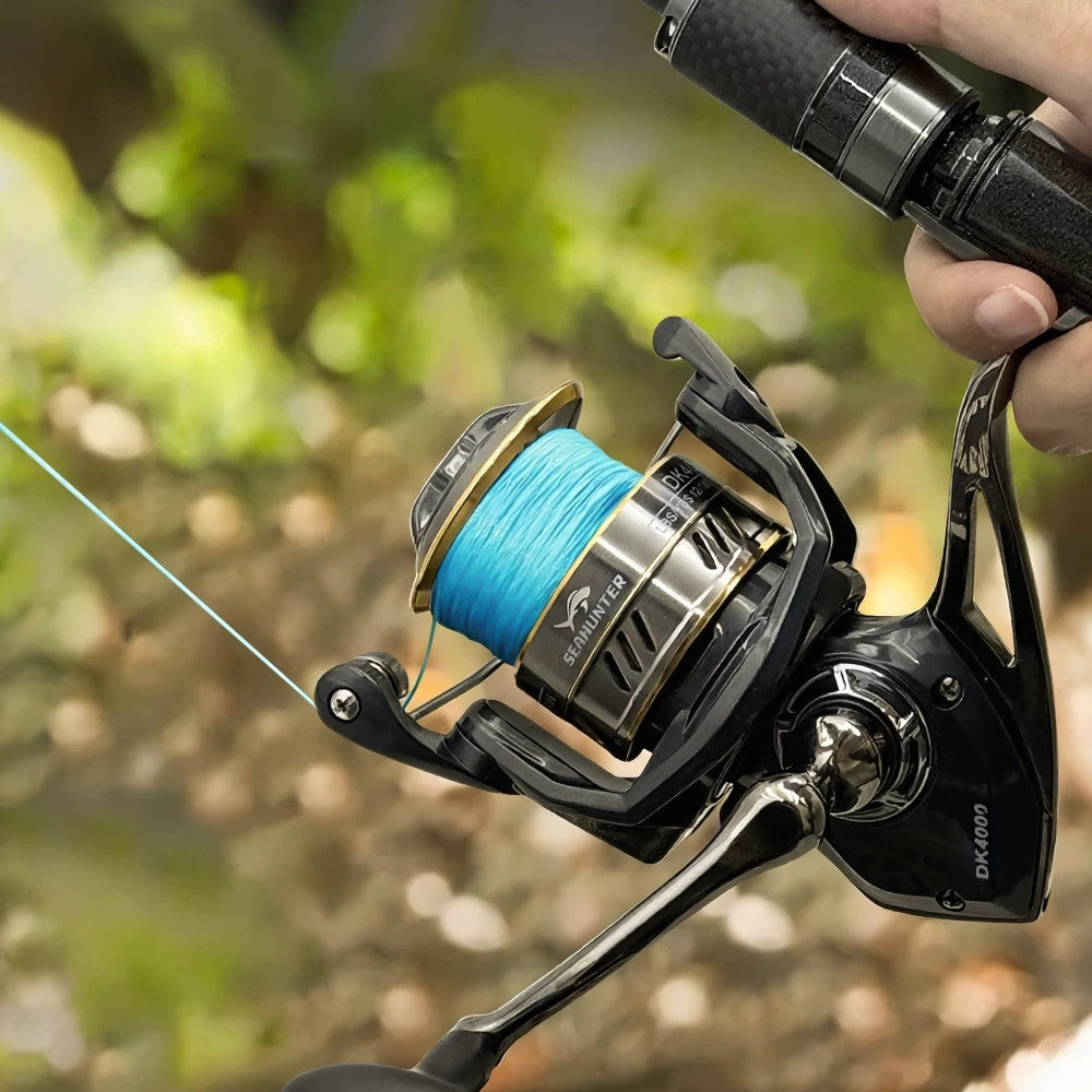 [OFFICIAL] SeaHunter Blue Shark Joran Pancing DK Spinning Reel 1 Set=Joran+Reel+PE X8 Senar+Lure Set