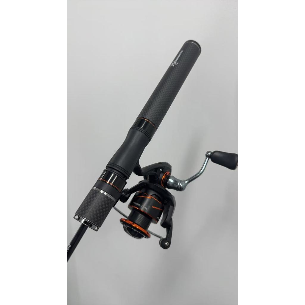 [OFFICIAL] SeaHunter Black Arrow Joran Pancing 1 Set=Joran+Reel+PE X8 Senar+Lure Set, Power Handle