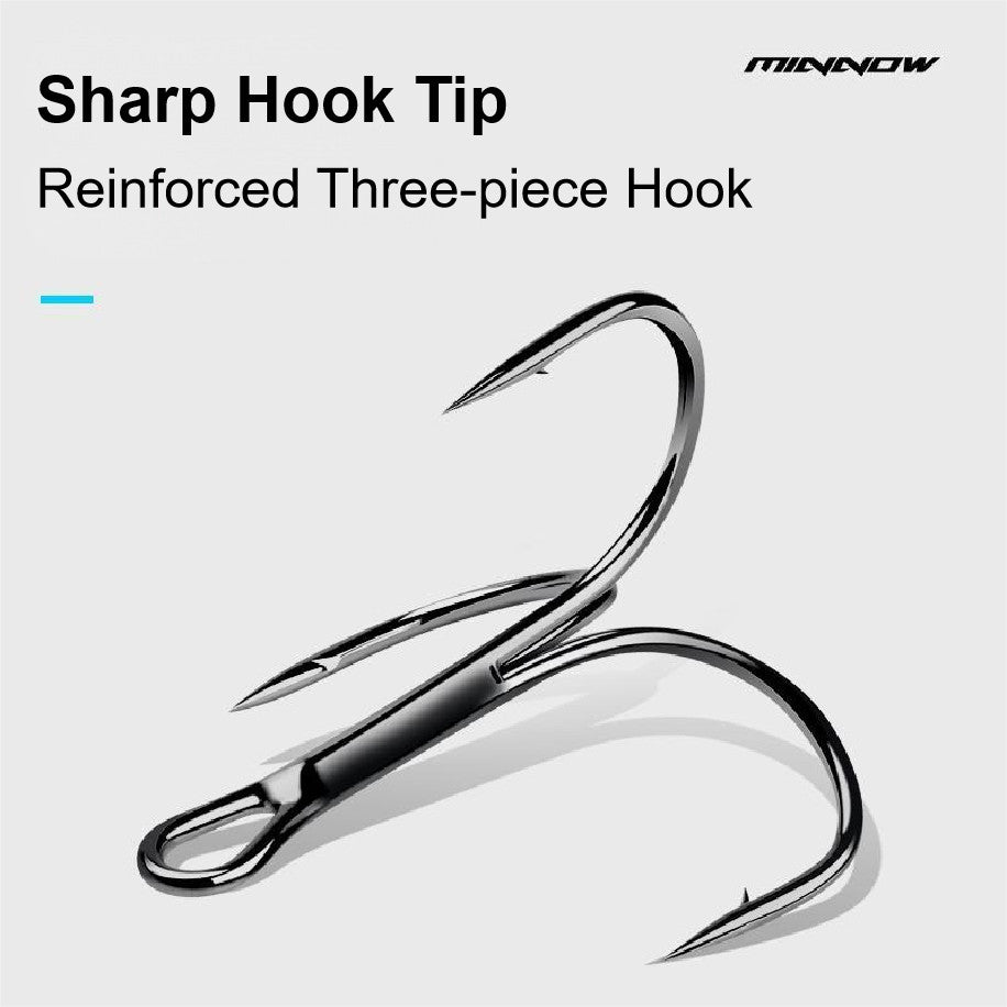 SeaHunter Long-Cast Floating Minnow: 8cm/7g Laser Coating Fishing Lure for Predators - 5PCS/Set