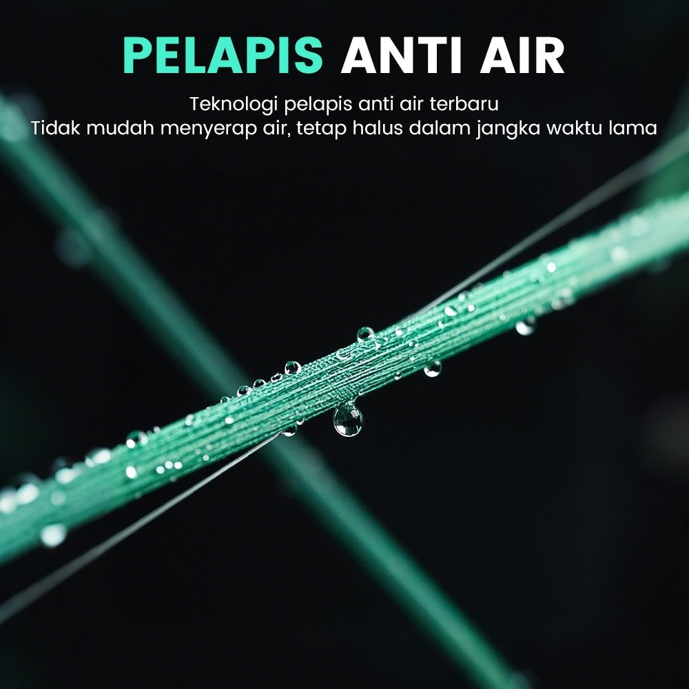 [Beli 1 Gratis 1] SeaHunter BLUE SHARK PE X8 Senar Pancing 300M + Semua Air Umpam Pancing 1 SET 26PCS, Senar Pancing