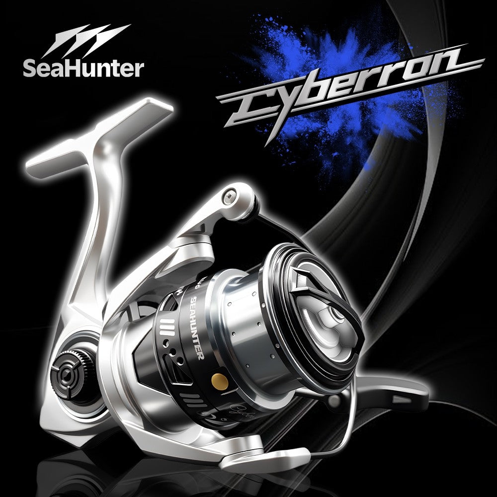 SeaHunter Cyberron 3000 Power Handle Reel 7kg Drag Saltwater Spinning Reel 1PC