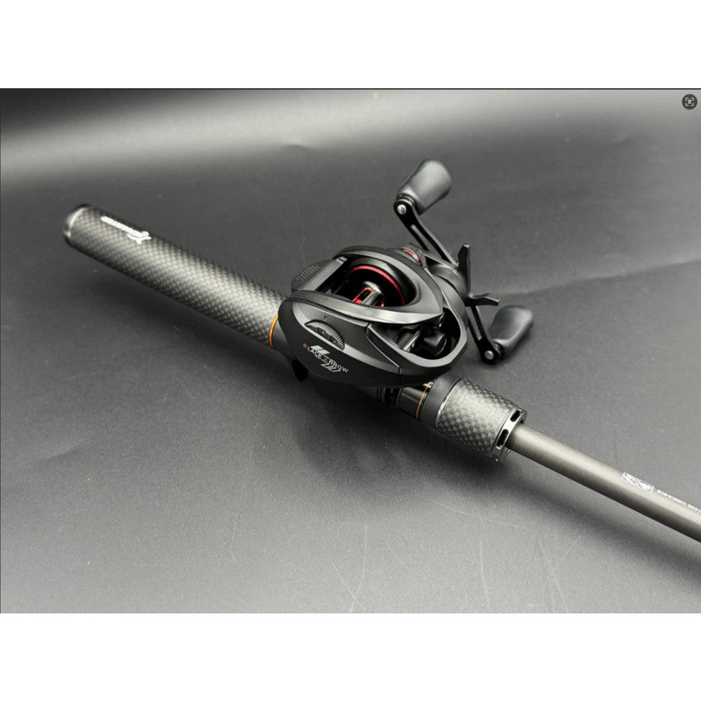 [OFFICIAL] SeaHunter Black Arrow Joran Pancing 1 SET= Joran UL Power Rod+Black Arrow BC Reel Pancing + Black Arrow 150M PE X8 Senar Fishing Line