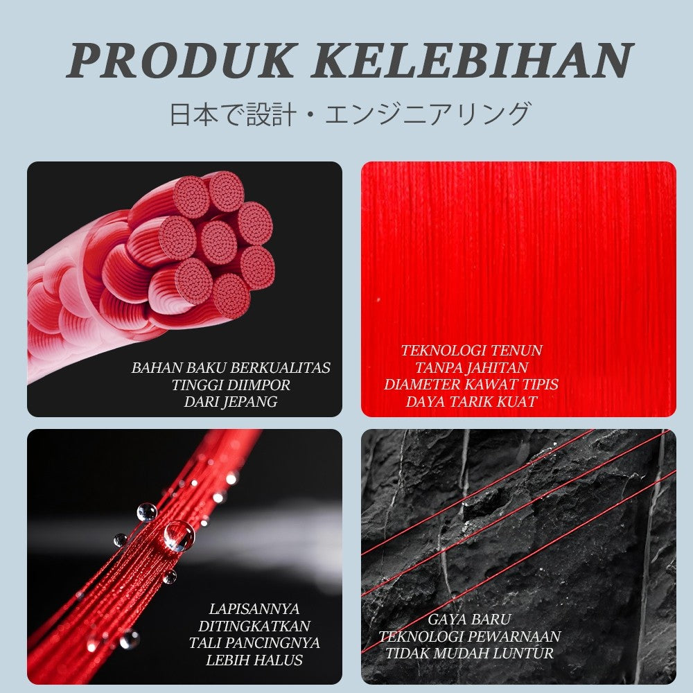 SeaHunter Fit or Fight PE X8 150M 300M Japanese Braided Fishing Line Saltwater 1PC